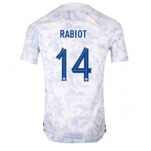 Frankrig Adrien Rabiot #14 Udebanetrøje VM 2022 Kort ærmer